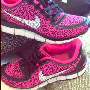 Nike Rhinestone shoes great condition